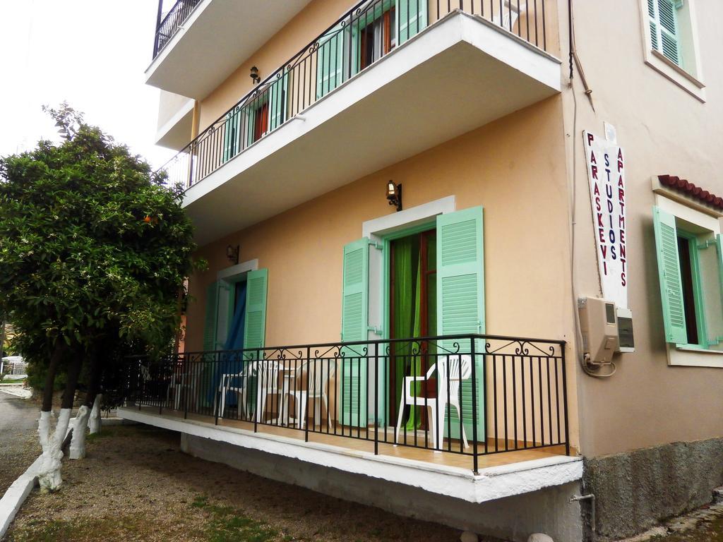 Paraskevi Apartments Ipsos Esterno foto